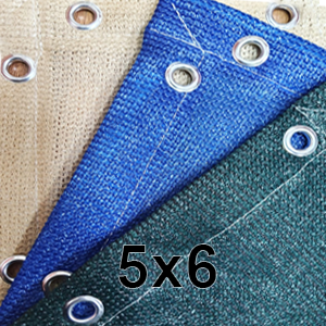 רשת צל 5X6 כולל טבעות בהיקף